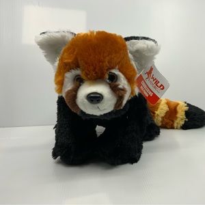 NEW TAGS Wild Republic Cuddlekins RED PANDA 12", so soft